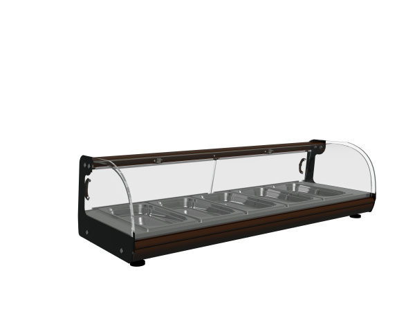 Тепловая витрина Полюс Carboma ВТ-1,0 (под 5 гастроемкостей)